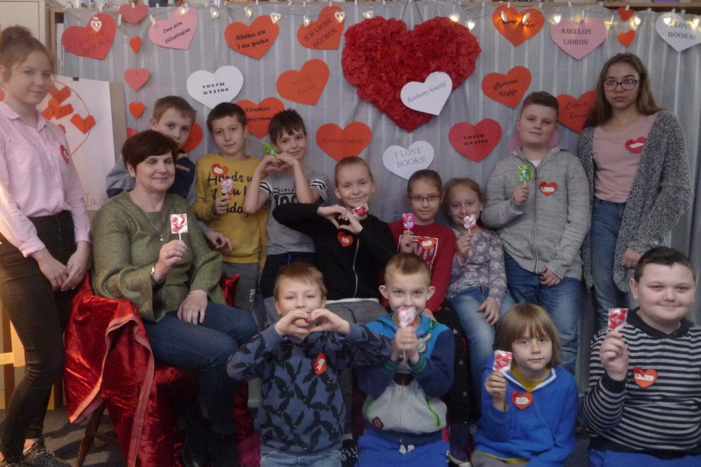 Książkowe walentynki w Dwójce