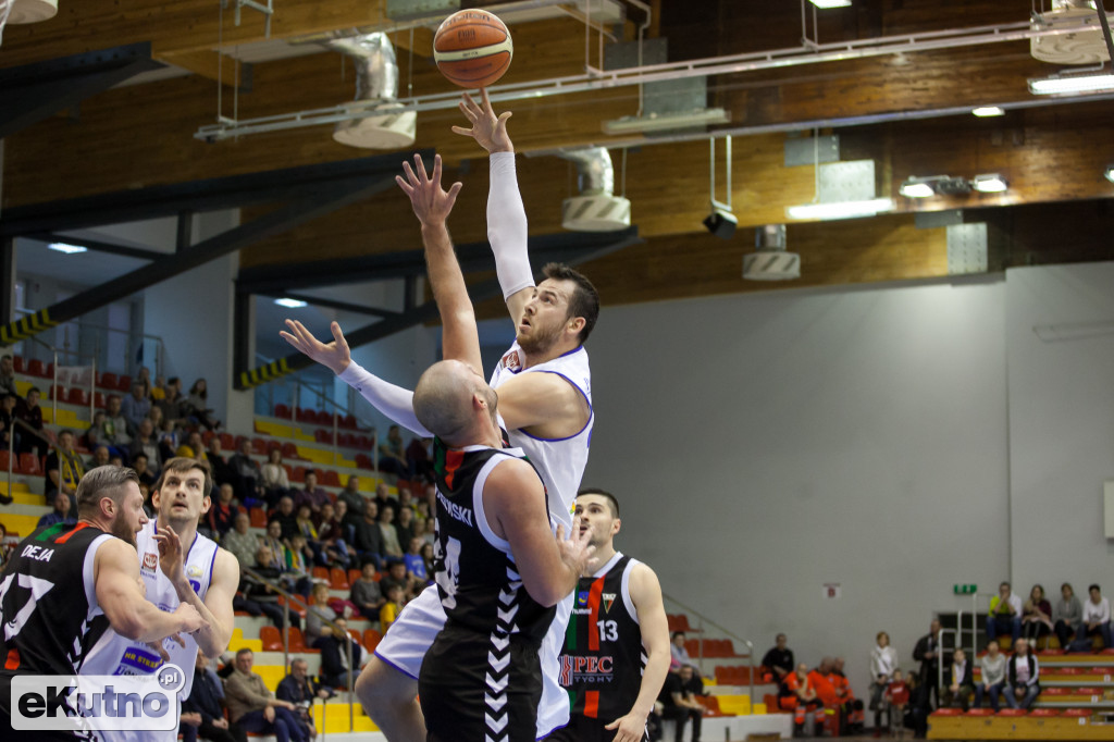 Polfarmex Kutno - GKS Tychy: 64 - 79