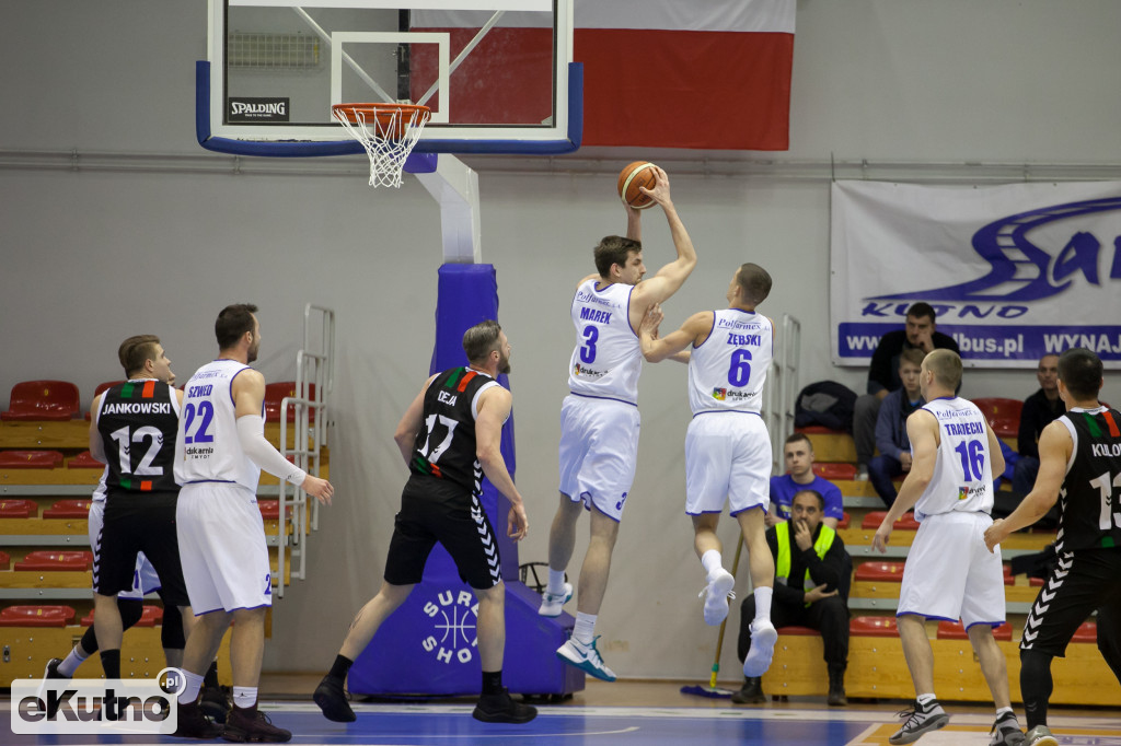 Polfarmex Kutno - GKS Tychy: 64 - 79