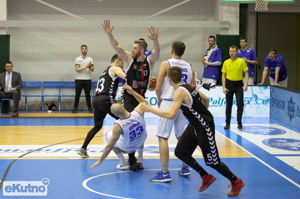 Polfarmex Kutno - GKS Tychy: 64 - 79