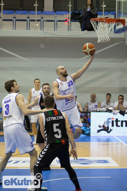 Polfarmex Kutno - GKS Tychy: 64 - 79