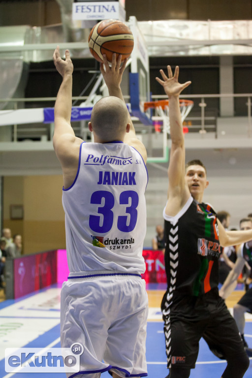 Polfarmex Kutno - GKS Tychy: 64 - 79