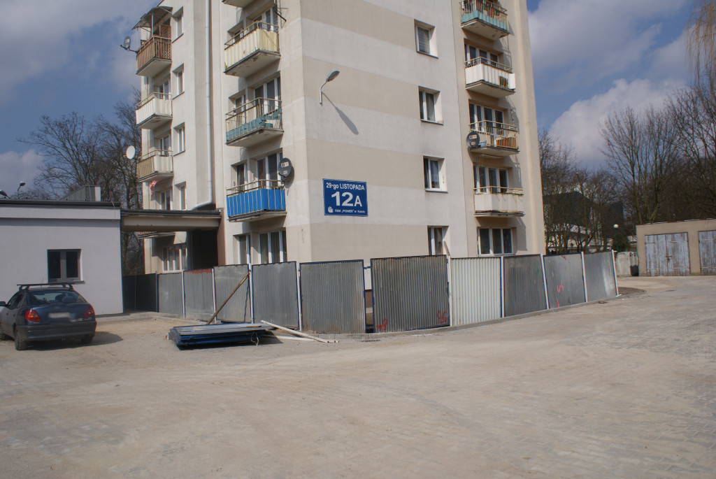 Parking za blokiem a co z dojazdem