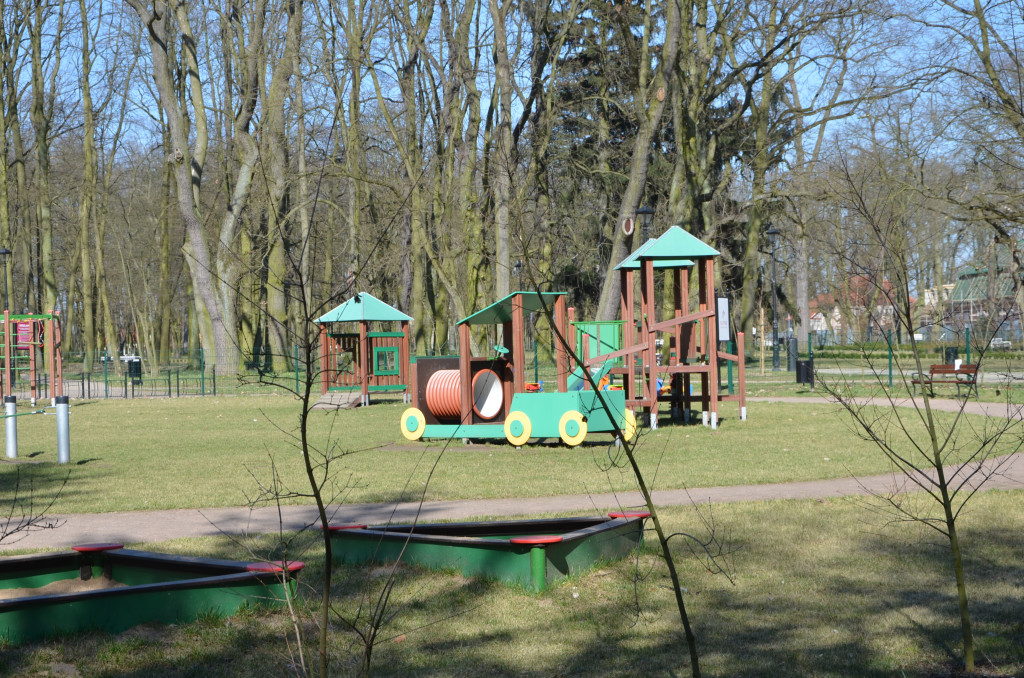 Czekamy na wiosnę w parku