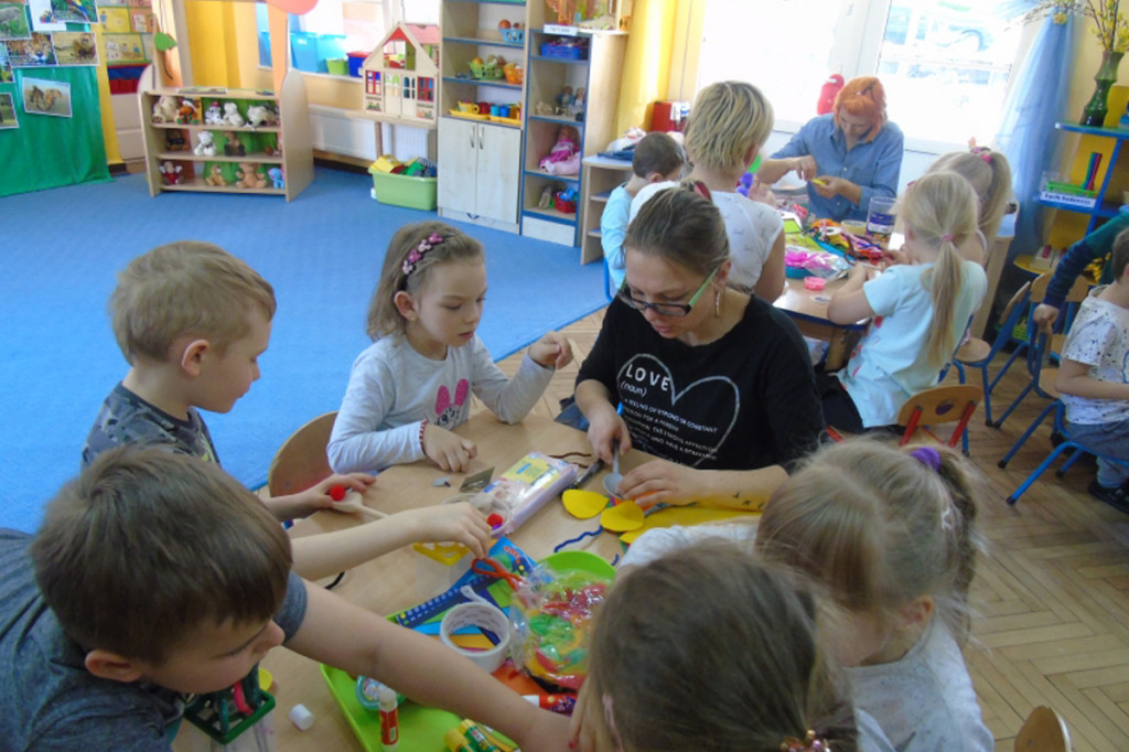 Wspólnie czytali w Stokrotce