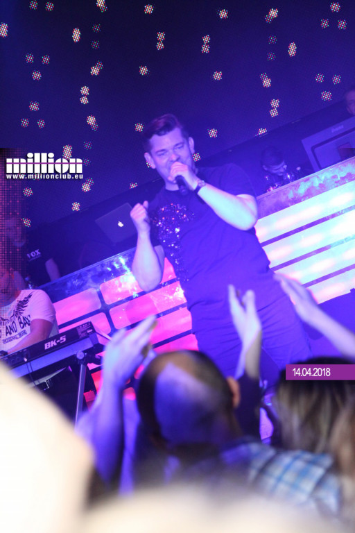 Zenek Martyniuk w klubie Million