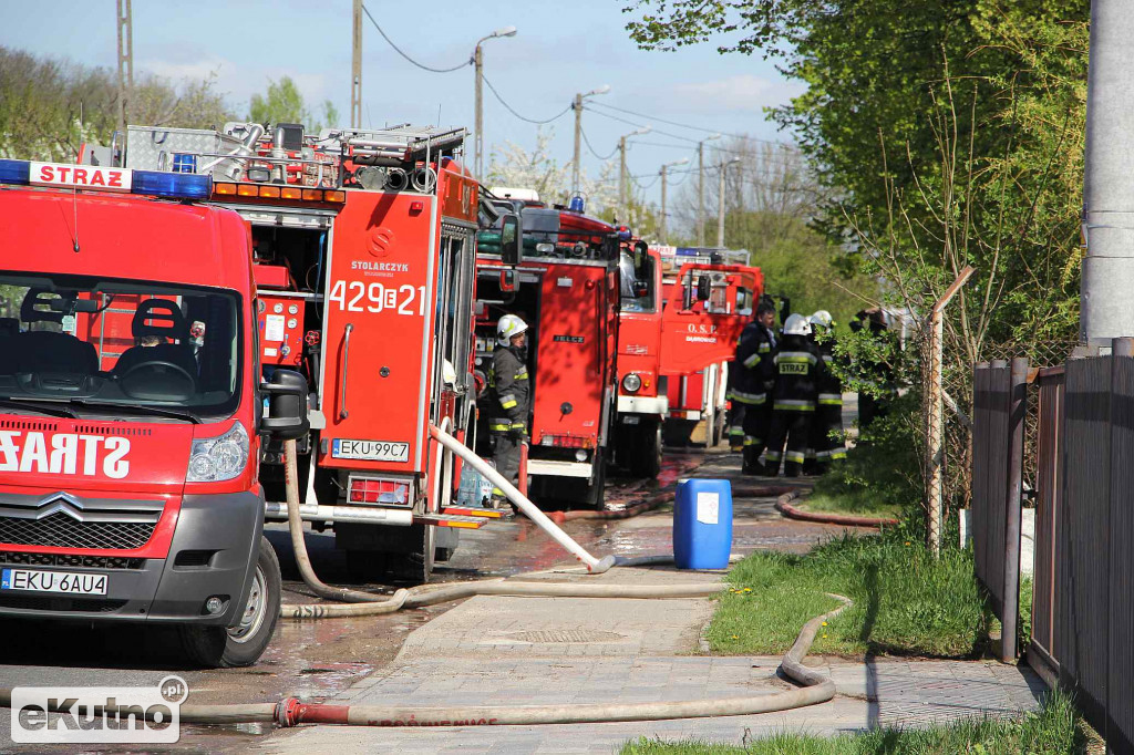 Wielki pożar w Krośniewicach