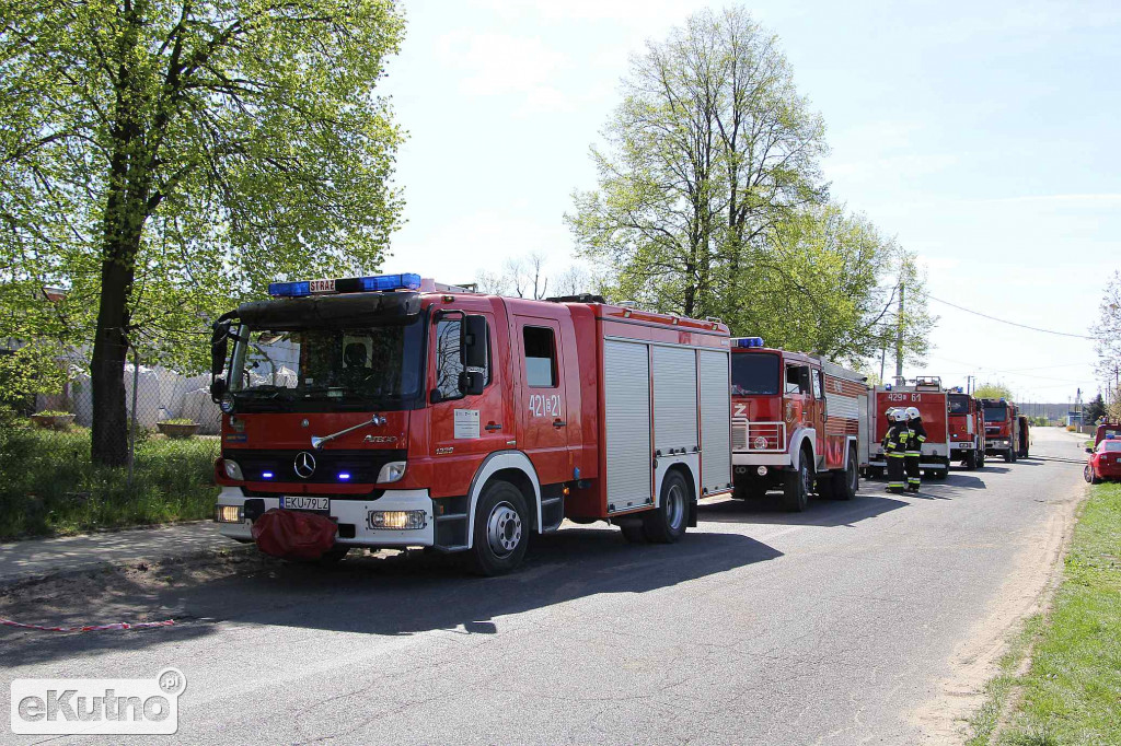 Wielki pożar w Krośniewicach