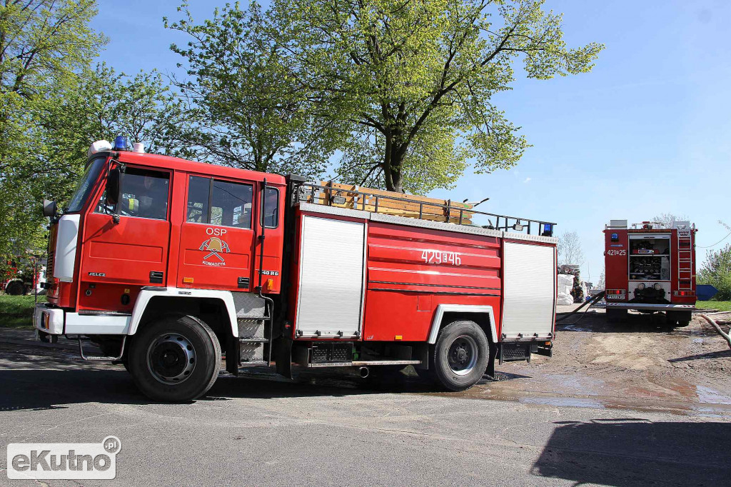 Wielki pożar w Krośniewicach