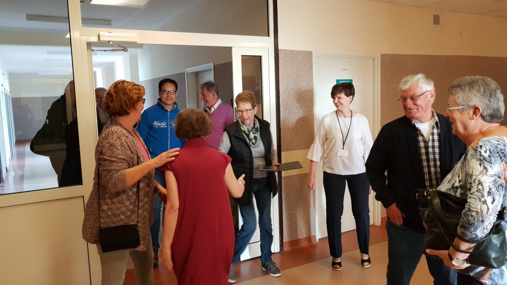 Darczyńcy z Holandii w szpitalu