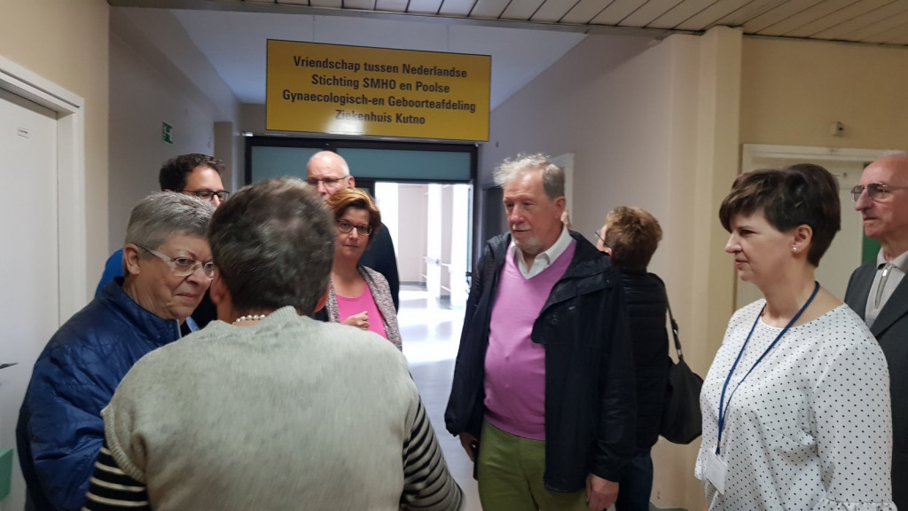 Darczyńcy z Holandii w szpitalu