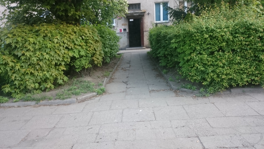 Brud przy budynkach ZNM