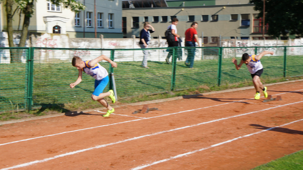 Lekkoatleci na start