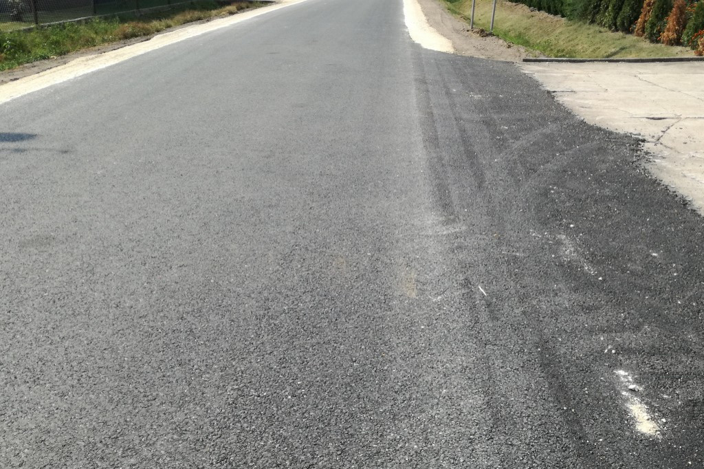 Wyremontowana droga