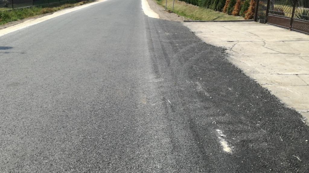 Wyremontowana droga
