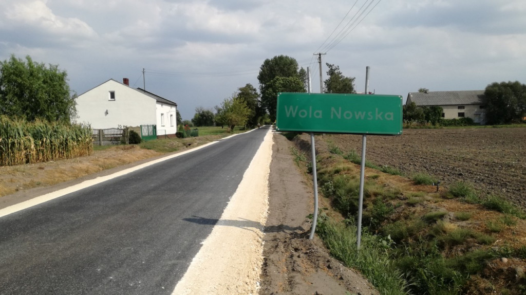 Wyremontowana droga