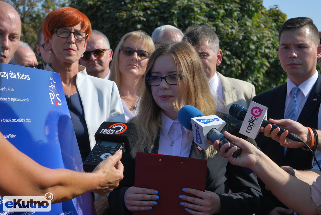 Minister Rafalska i prezentacja kandydatów PiS