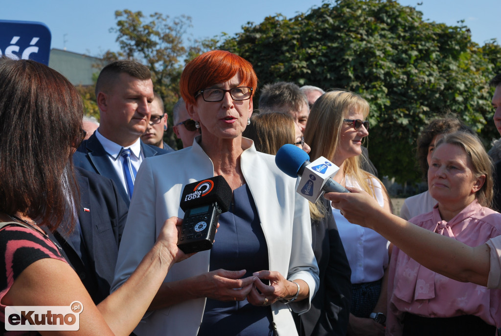 Minister Rafalska i prezentacja kandydatów PiS