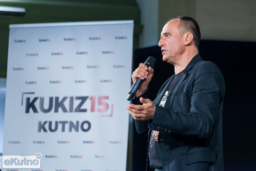 Paweł Kukiz w Kutnie