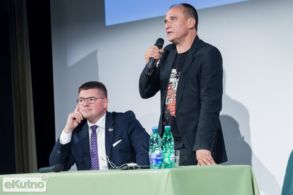 Paweł Kukiz w Kutnie