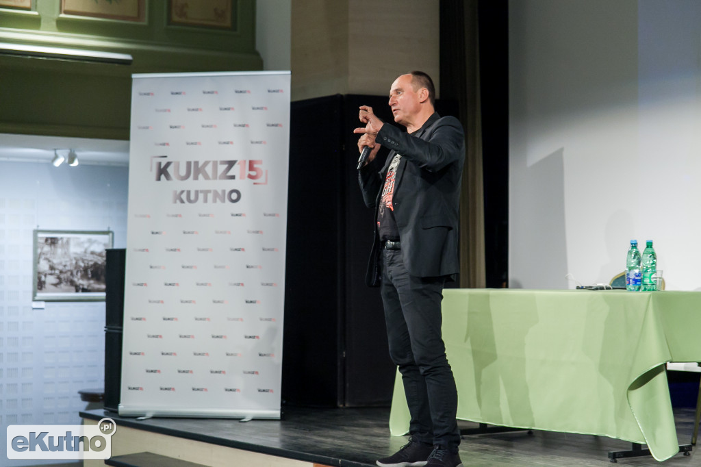 Paweł Kukiz w Kutnie