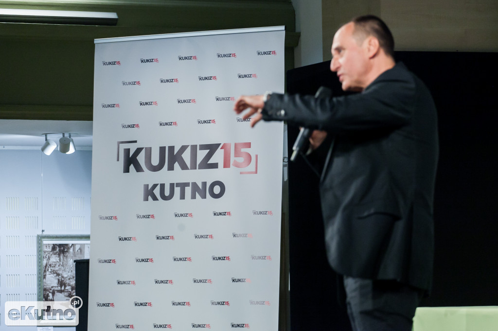 Paweł Kukiz w Kutnie