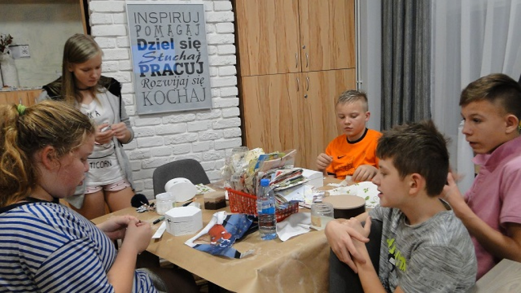 Tęczowe wnętrze