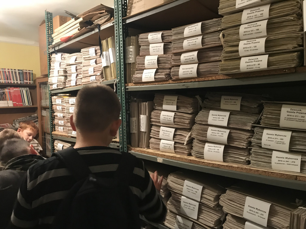 Wycieczka do radia i biblioteki