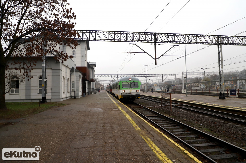 Remont torowiska i dworzec PKP