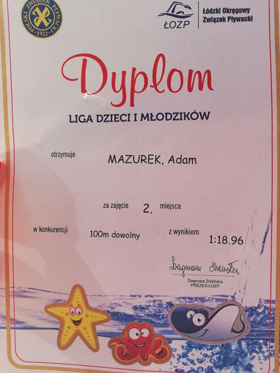 Pływacy z Delfinka