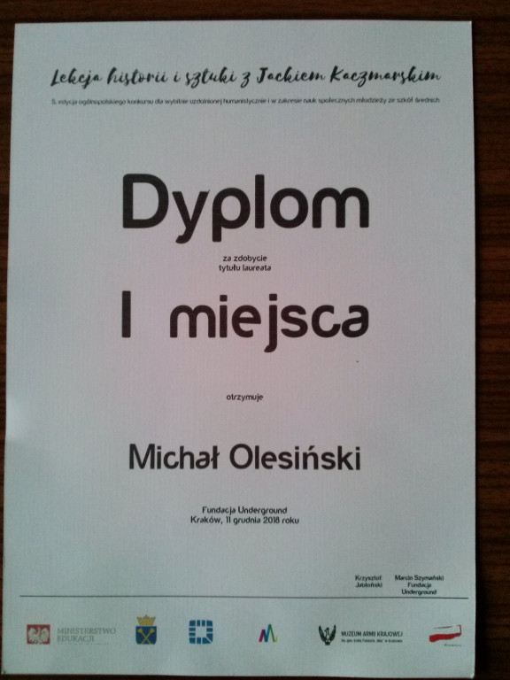 I miejsce dla Michała