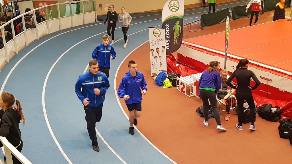 Lekkoatleci na zawodach