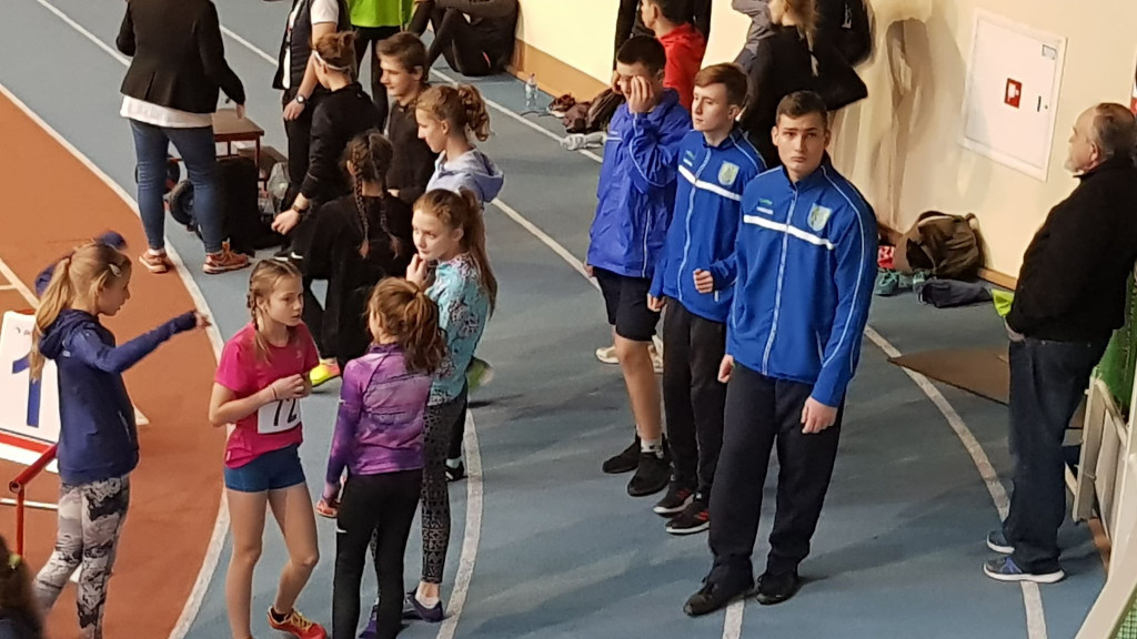 Lekkoatleci na zawodach