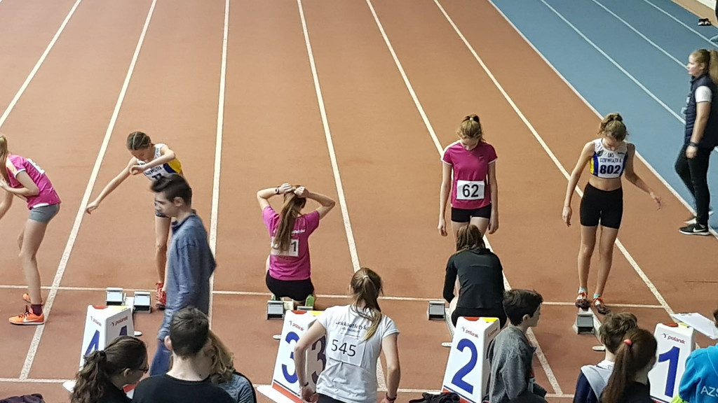 Lekkoatleci na zawodach