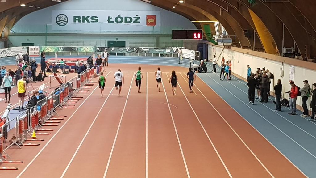 Lekkoatleci na zawodach