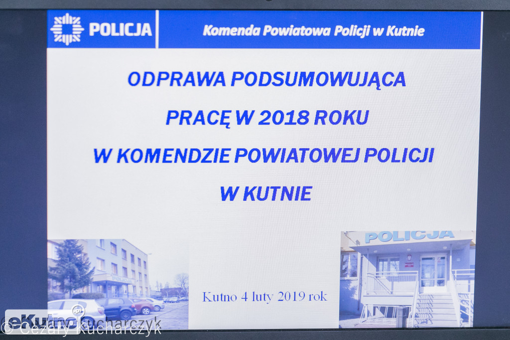 Roczna odprawa KPP Kutno