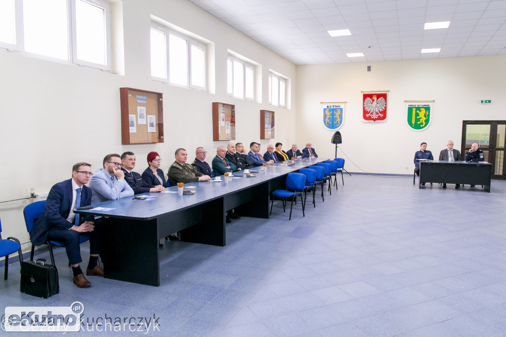 Roczna odprawa KPP Kutno