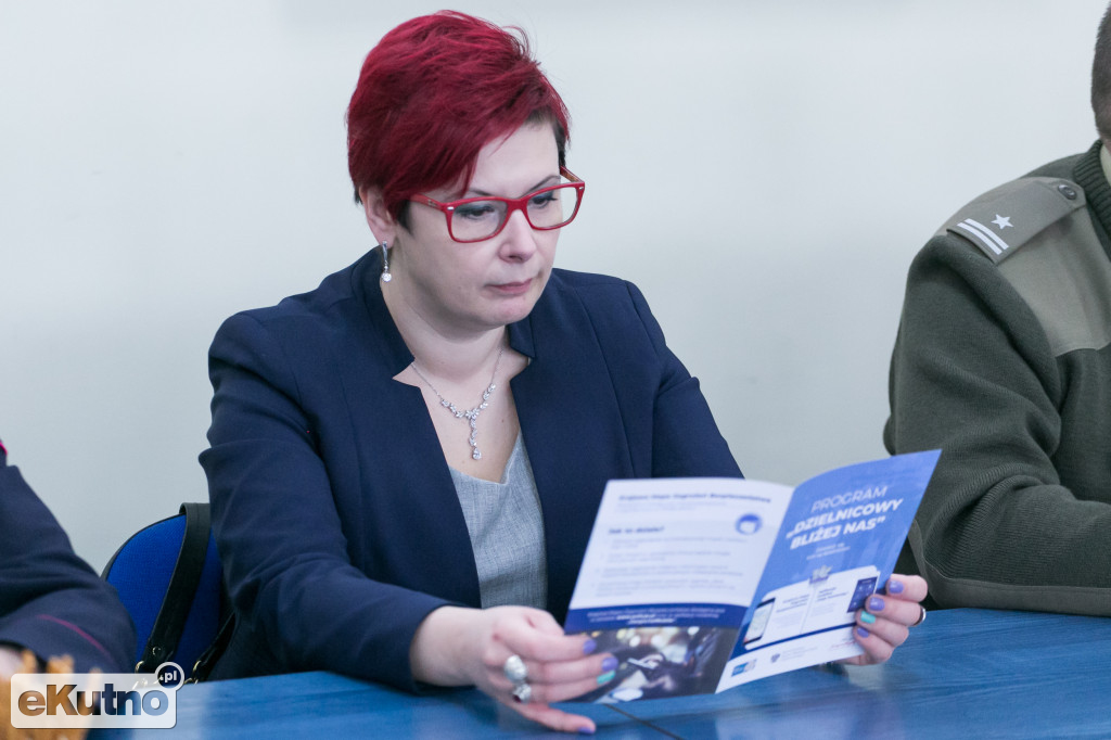 Roczna odprawa KPP Kutno