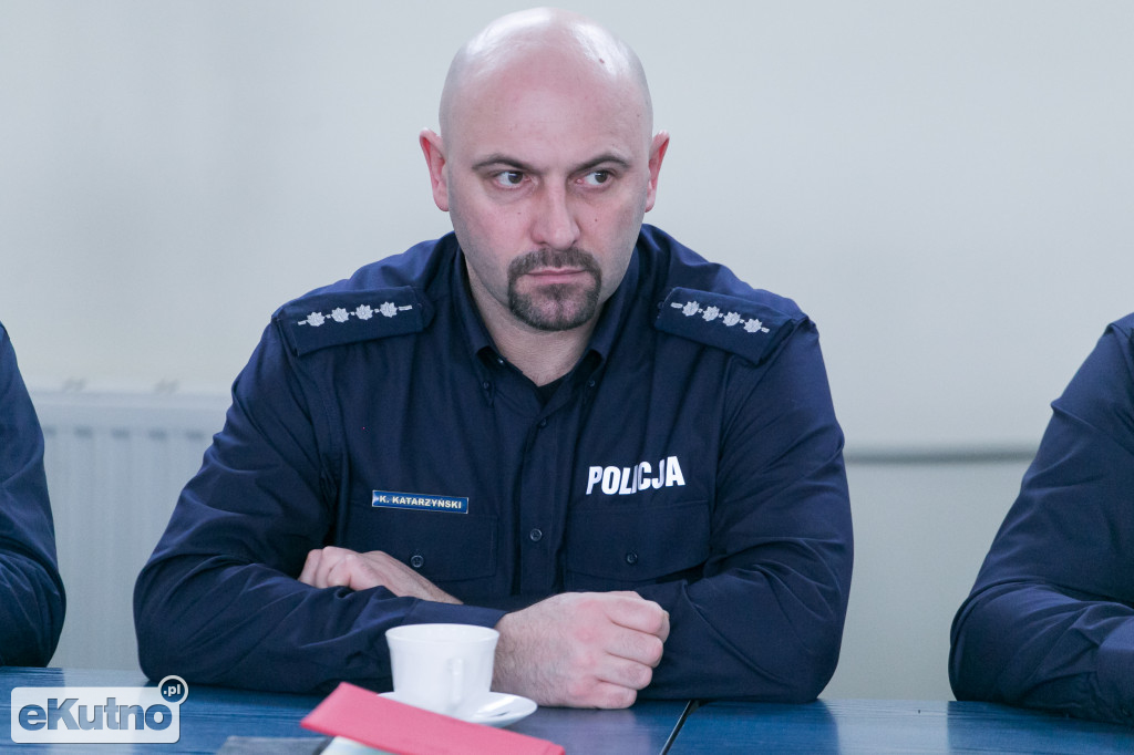 Roczna odprawa KPP Kutno