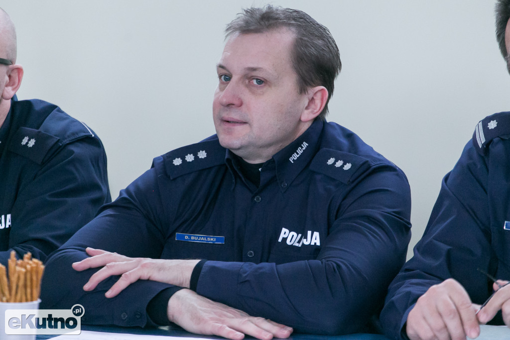 Roczna odprawa KPP Kutno