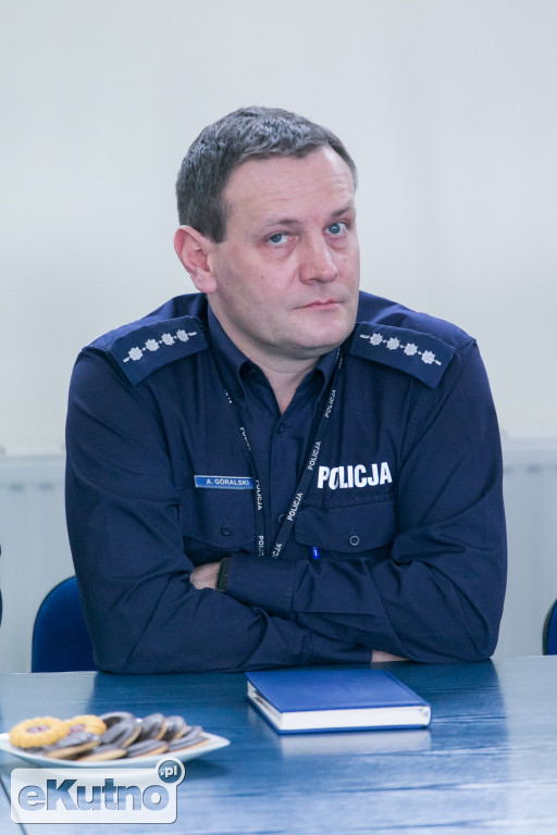 Roczna odprawa KPP Kutno