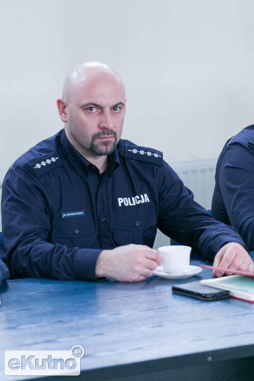 Roczna odprawa KPP Kutno