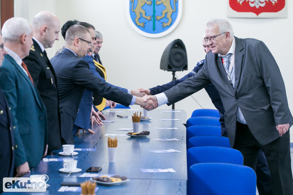 Roczna odprawa KPP Kutno