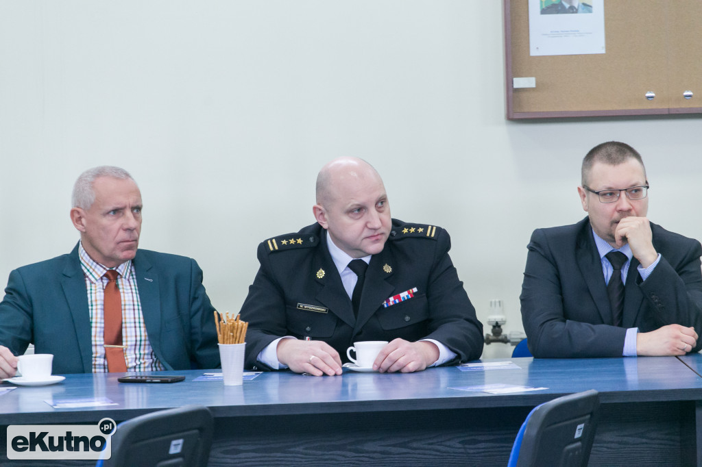 Roczna odprawa KPP Kutno