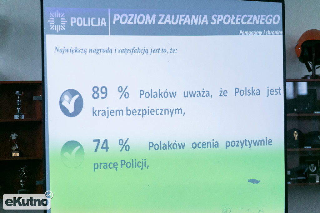 Roczna odprawa KPP Kutno