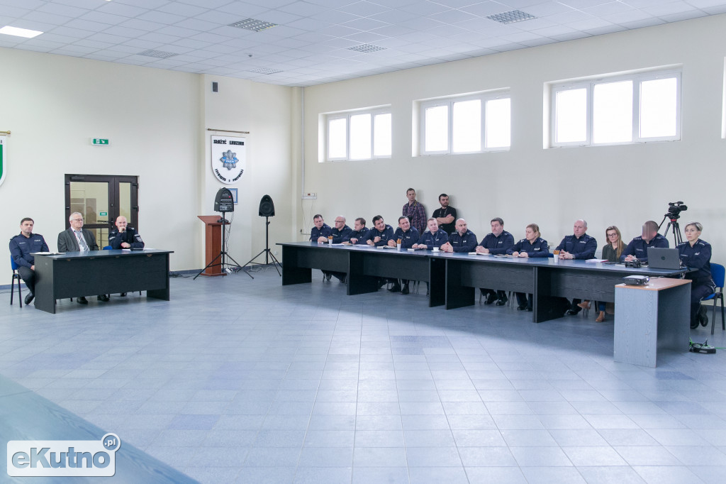 Roczna odprawa KPP Kutno