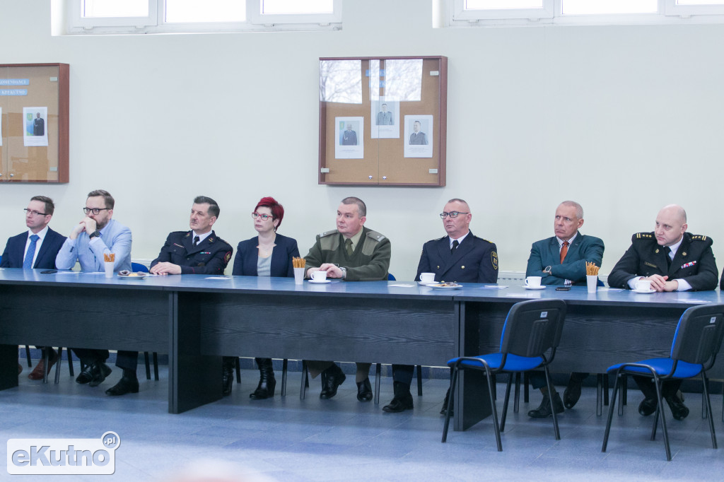Roczna odprawa KPP Kutno