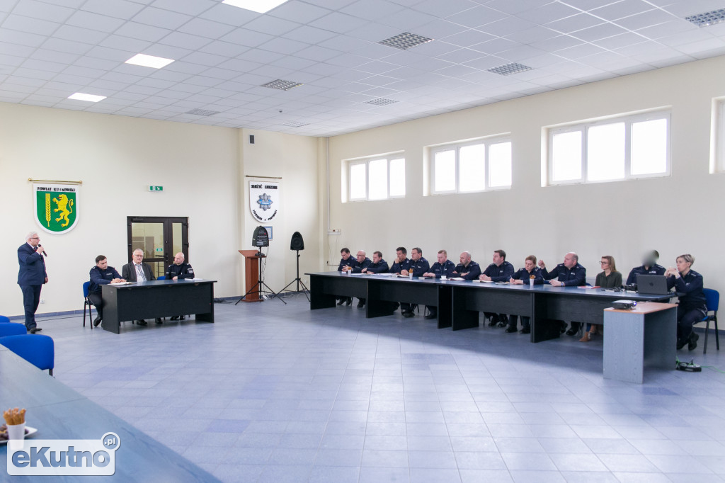 Roczna odprawa KPP Kutno