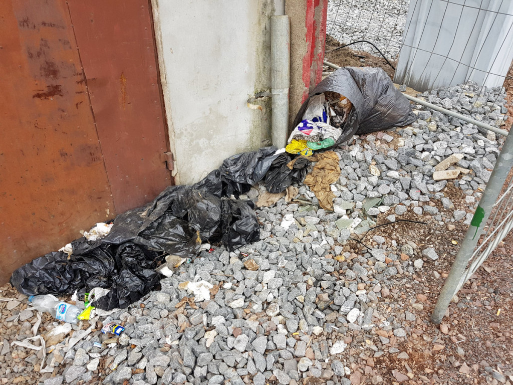 Śmieci na Siemiradzkiego