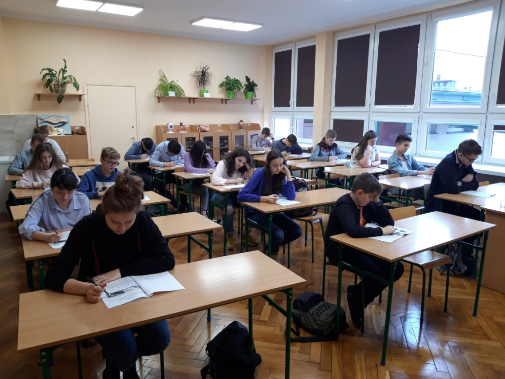 Konkurs przyrodniczy i konkurs matematyczny w Kasprowiczu